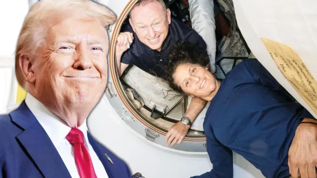 Trump's Bizarre Comments on Astronauts Stranded in Space