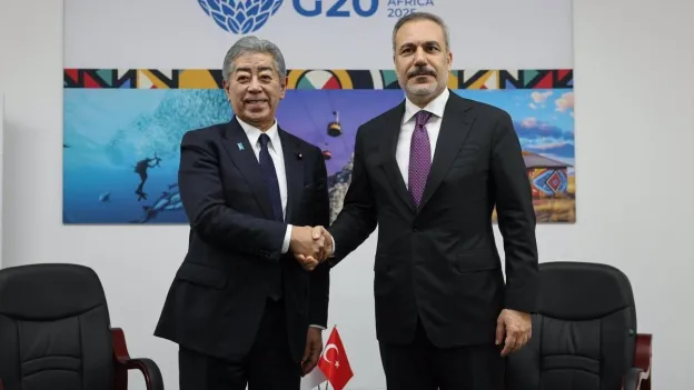 Turkish Foreign Minister Hakan Fidan Met with Japanese Foreign Minister Iwaya