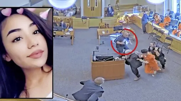 Uncle Attacks Murder Suspect of Niece (20) in US Courtroom