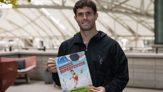 US Soccer Star Christian Pulisic Writes Children's Book 'Christian's Soccer Superpowers'