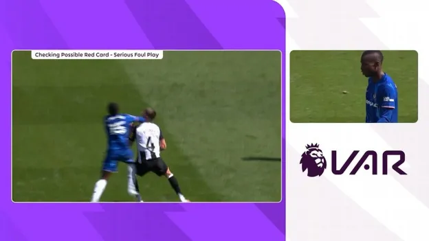 VAR Review: Comparing Jackson's Red Card to Mings' Incident in Premier League Controversy