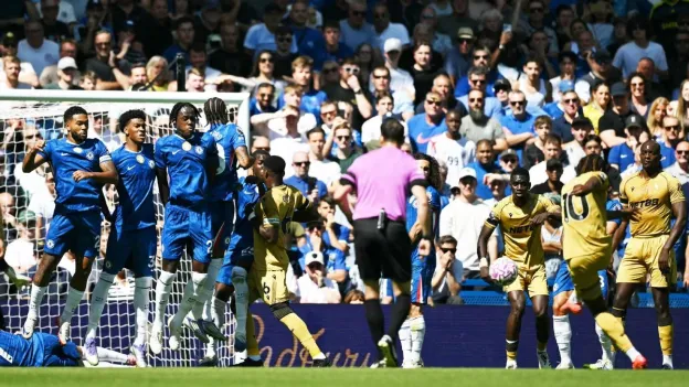 VAR Review: Eze's Disallowed Goal and Senesi's Red Card Controversy