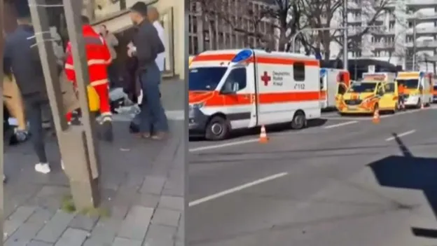 Vehicle Rams into Pedestrians in Mannheim, Germany