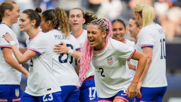 'World-Class' Trinity Rodman Shines in USWNT Return