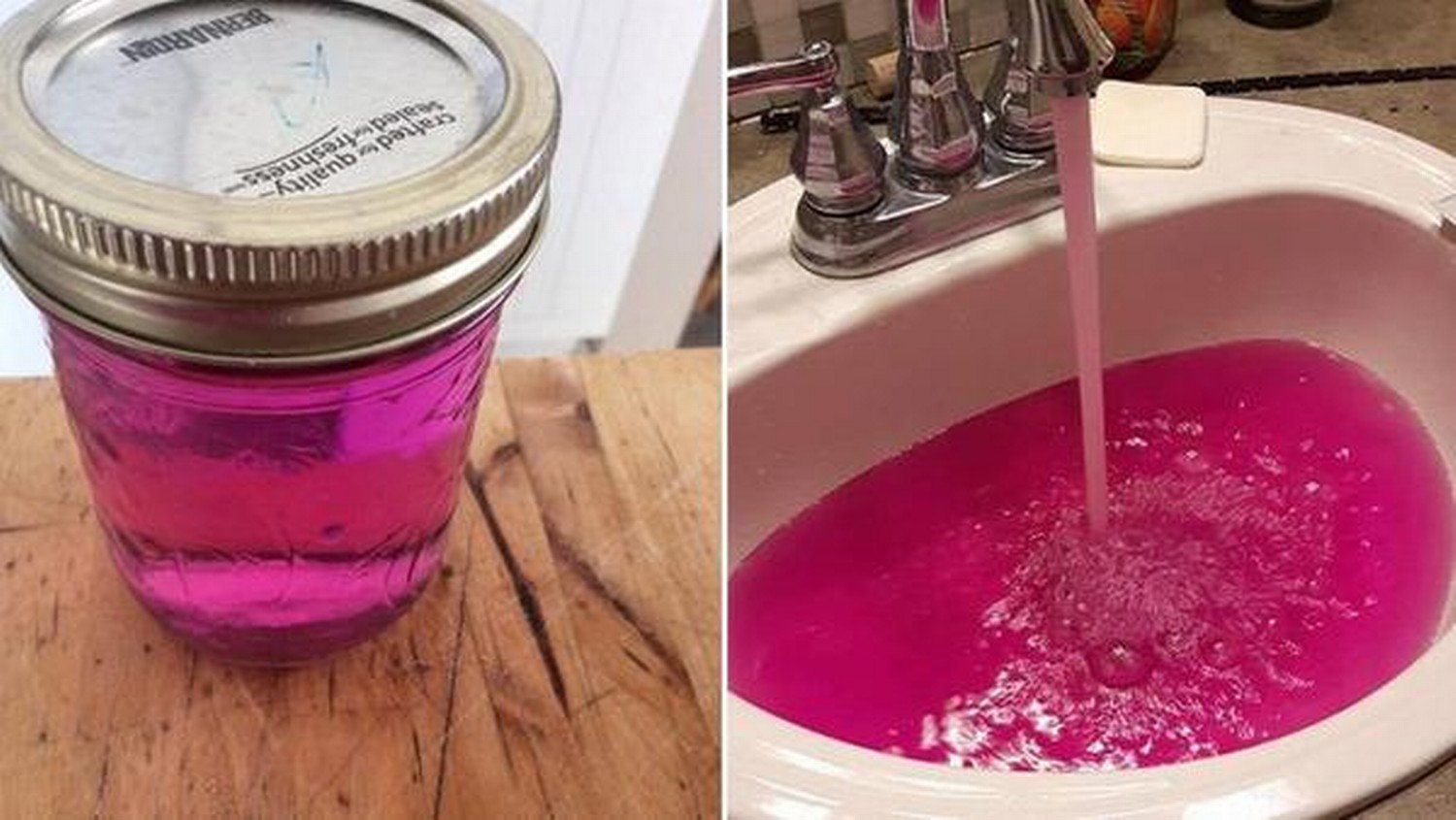 Pink water from the tap in Canadian village - Hot Recent News.